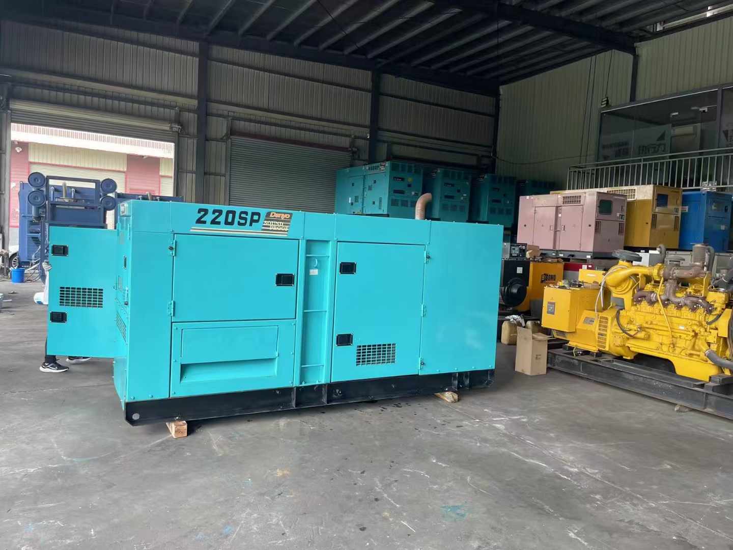 永定600kW柴油发电机组带载能力?