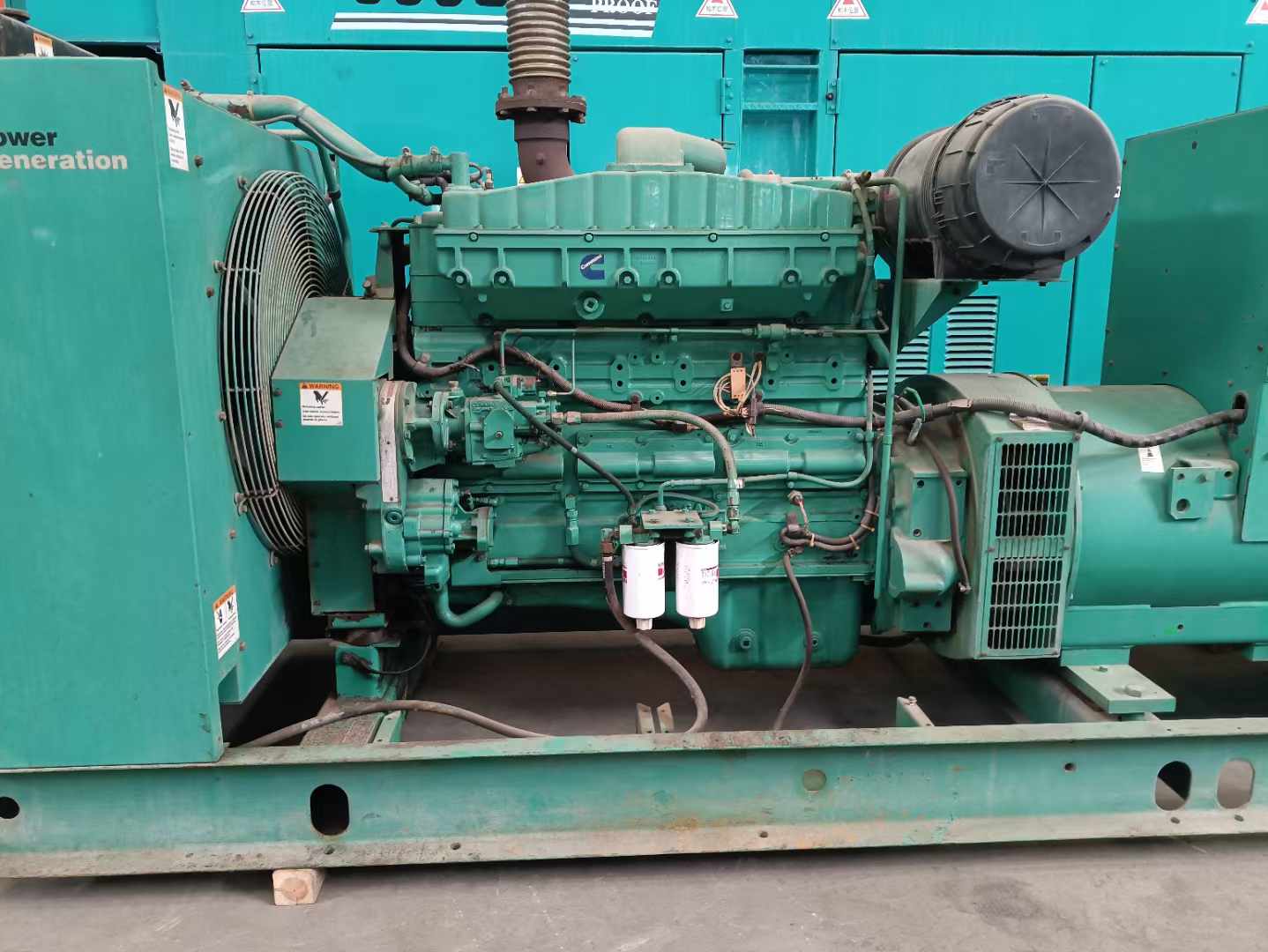 永定过载会对 600kW 柴油发电机组造成哪些损害?